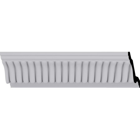 Ekena Millwork 3"H x 3"P x 4 1/4"F x 94 1/2"L Carrillo Crown Moulding MLD03X03X04CI